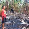 Ratapan Hamdani, Rumah Habis Terbakar Saat Ditinggal Bekerja
