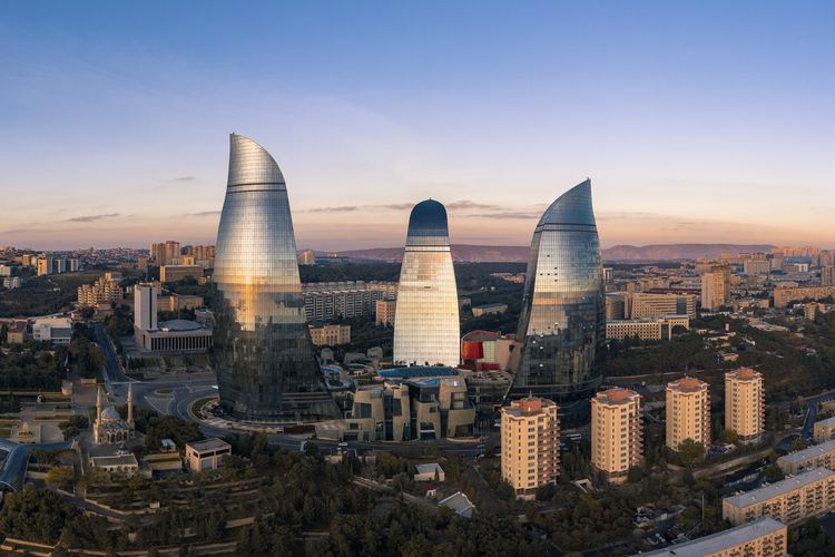 Ilustrasi Kota Baku Azerbaijan