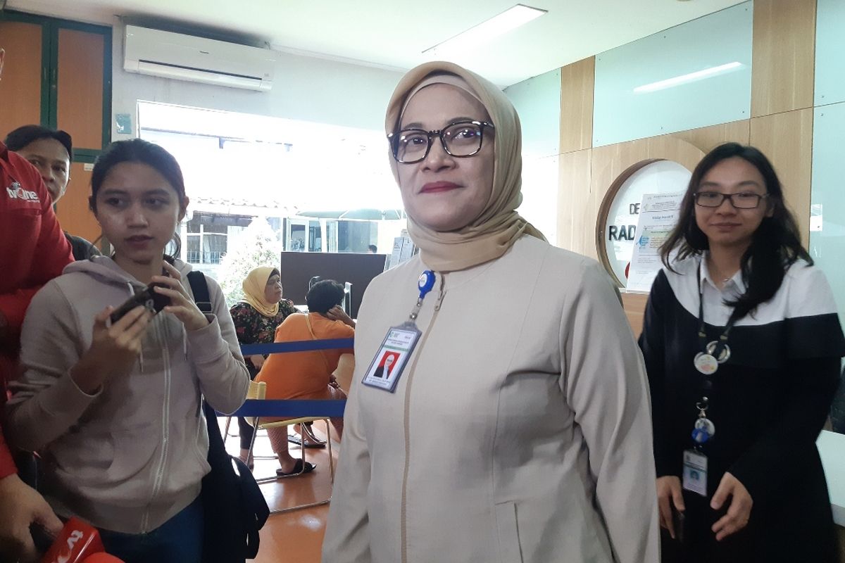 Direktur RSCM dr Lies Dina Liastuti di RSCM, Jakarta Pusat, Senin (24/2/2020)