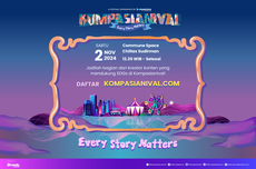 Kompasianival 2024 Hadir Lagi, Angkat Tema "Every Story Matters"