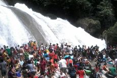 Menikmati Dinginnya Air Terjun di TN Bantimurung