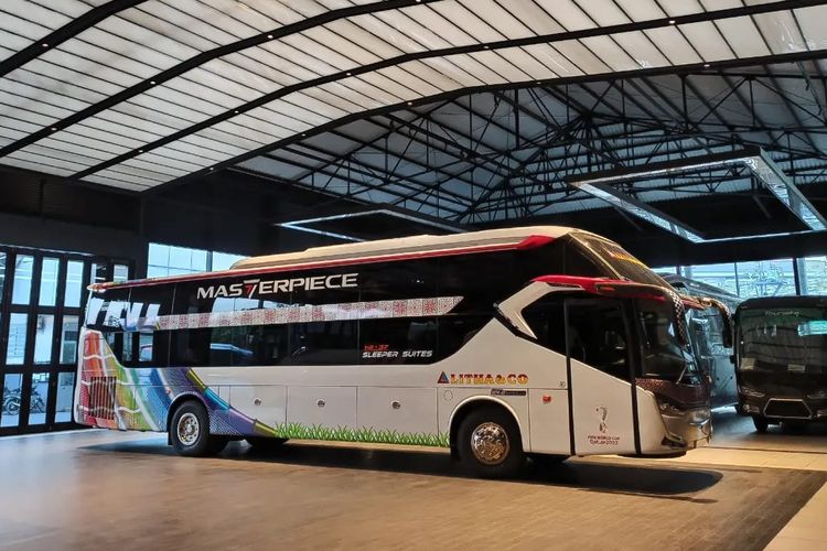 Bus AKAP baru PO Litha & Co