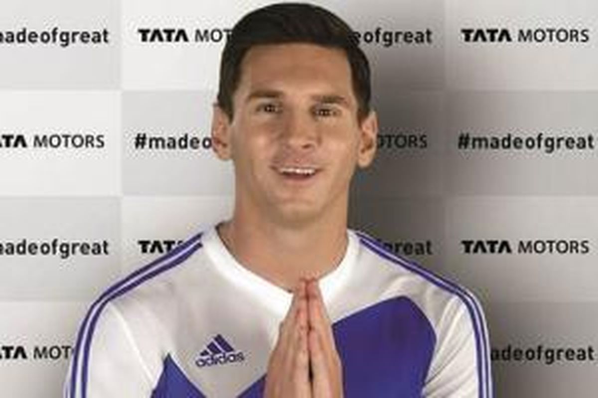 Lionel Messi jadi duta baru Tata Motors