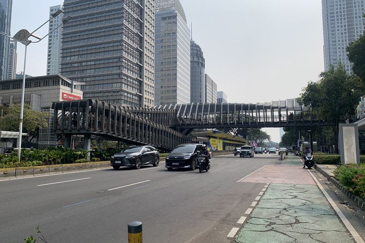 Ada Acara HUT HKBP di GBK, Lalu Lintas Sudirman-Asia Afrika Jakpus Lancar