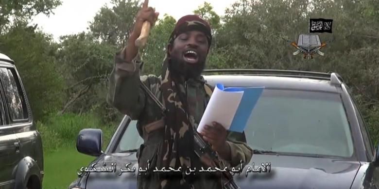 Pemimpin Boko Haram, Abubakar Shekau, memproklamasikan berdirinya Kekalifahan Islam dalam sebuah video terbarunya yang dikirimkan ke sejumlah media.
