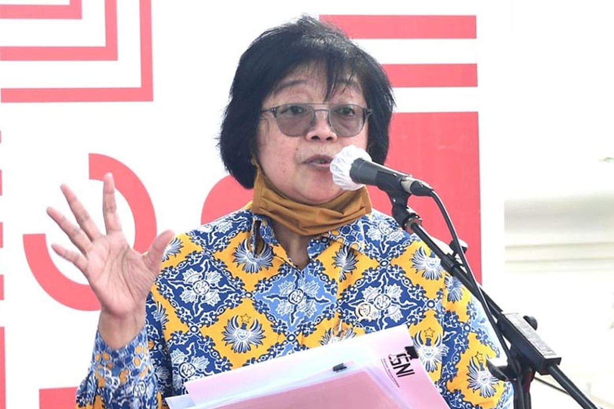 Menteri LHK Siti Nurbaya. 
