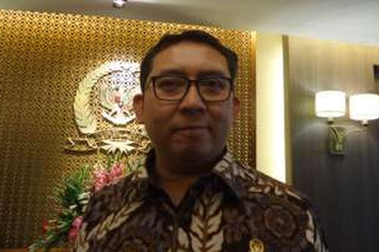 Wakil Ketua DPR RI, Fadli Zon di Kompleks Parlemen, Senayan, Jakarta, Kamis (30/6/2016)