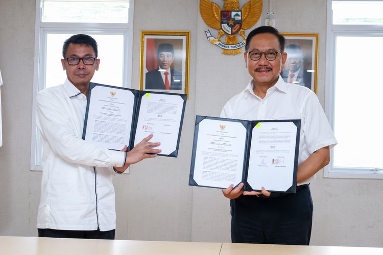 Dalam upaya memperykuat pemberantasan korupsi, OIKN menandatangani MoU dengan Komisi Pemberantasan Korupsi (KPK). MoU diteken oleh Kepala OIKN Bambang Susantono, dan Ketua KPK Nawawi Pomolango, di Kantor OIKN, Selasa (19/12/2023).