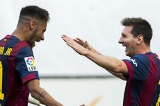 Neymar Sebut Messi Pemain Terbaik dan Cerdas