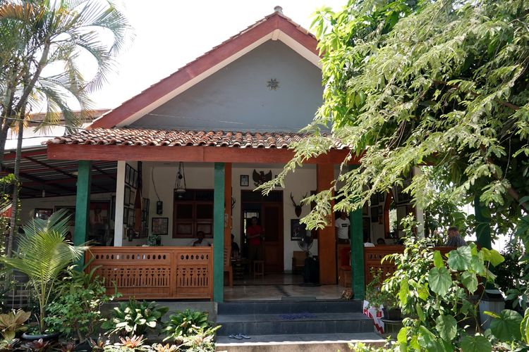 Rumah Tugu, pusat kesenian grup musik Krontjong Toegoe, Jakarta Utara, Rabu(27/9/2023).