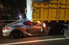 Kronologi Porsche Tabrak Belakang Truk di Jalan Tol