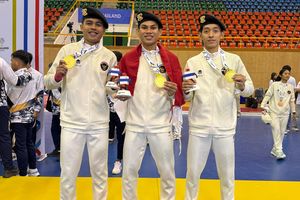 3 Anggota Polres Lumajang Sumbang Medali Emas SEA Games 2025 Thailand