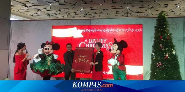 Rayakan Natal Bersama Karakter Mickey Dan Minnie Mouse Di Mal Ini