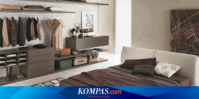 Tips Dan Trik Desain Kreatif Kamar Sempit Tanpa Lemari Halaman All Kompas Com