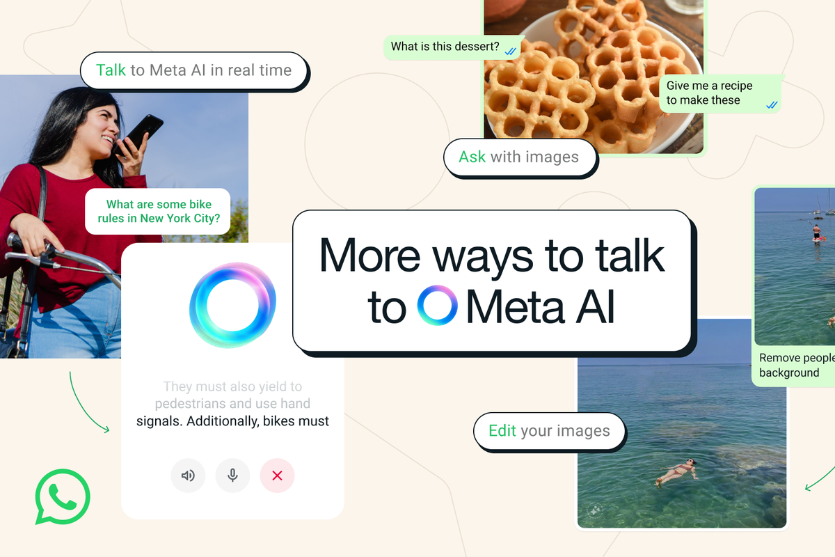 Cara pakai fitur Meta AI di WhatsApp.