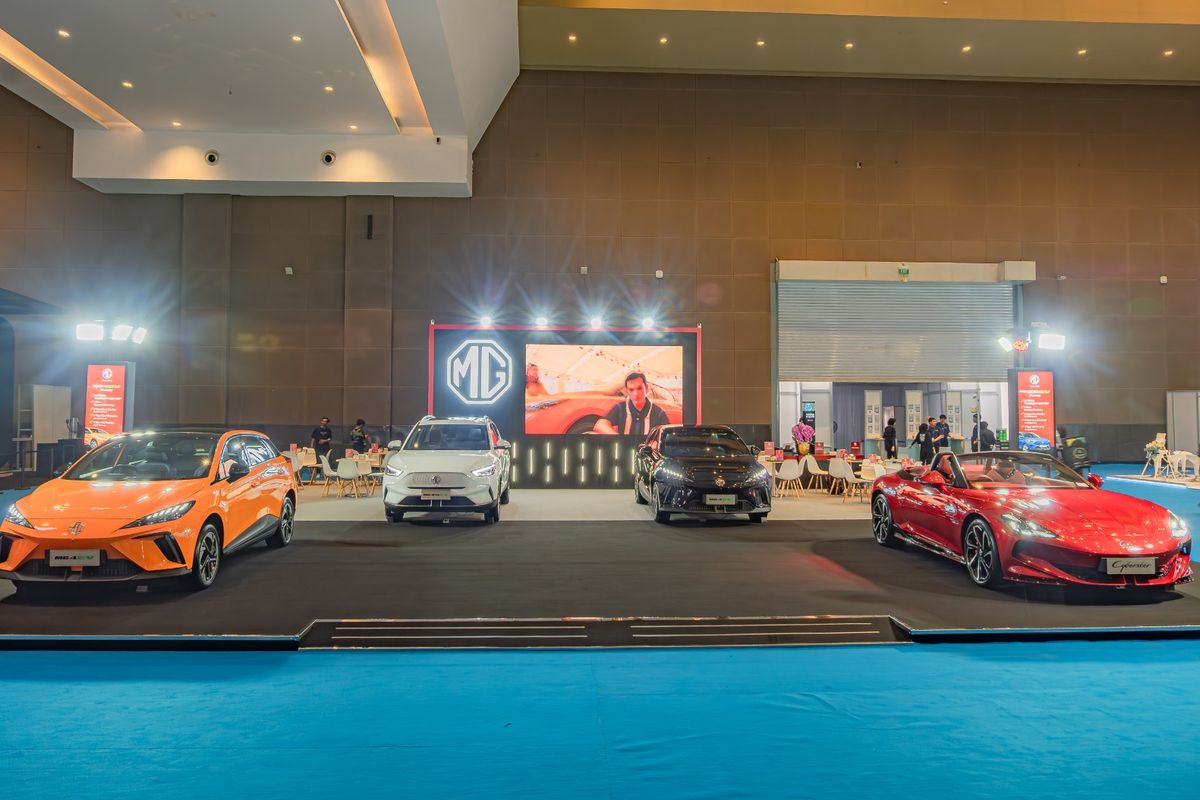 Booth MG di PEVS 2025