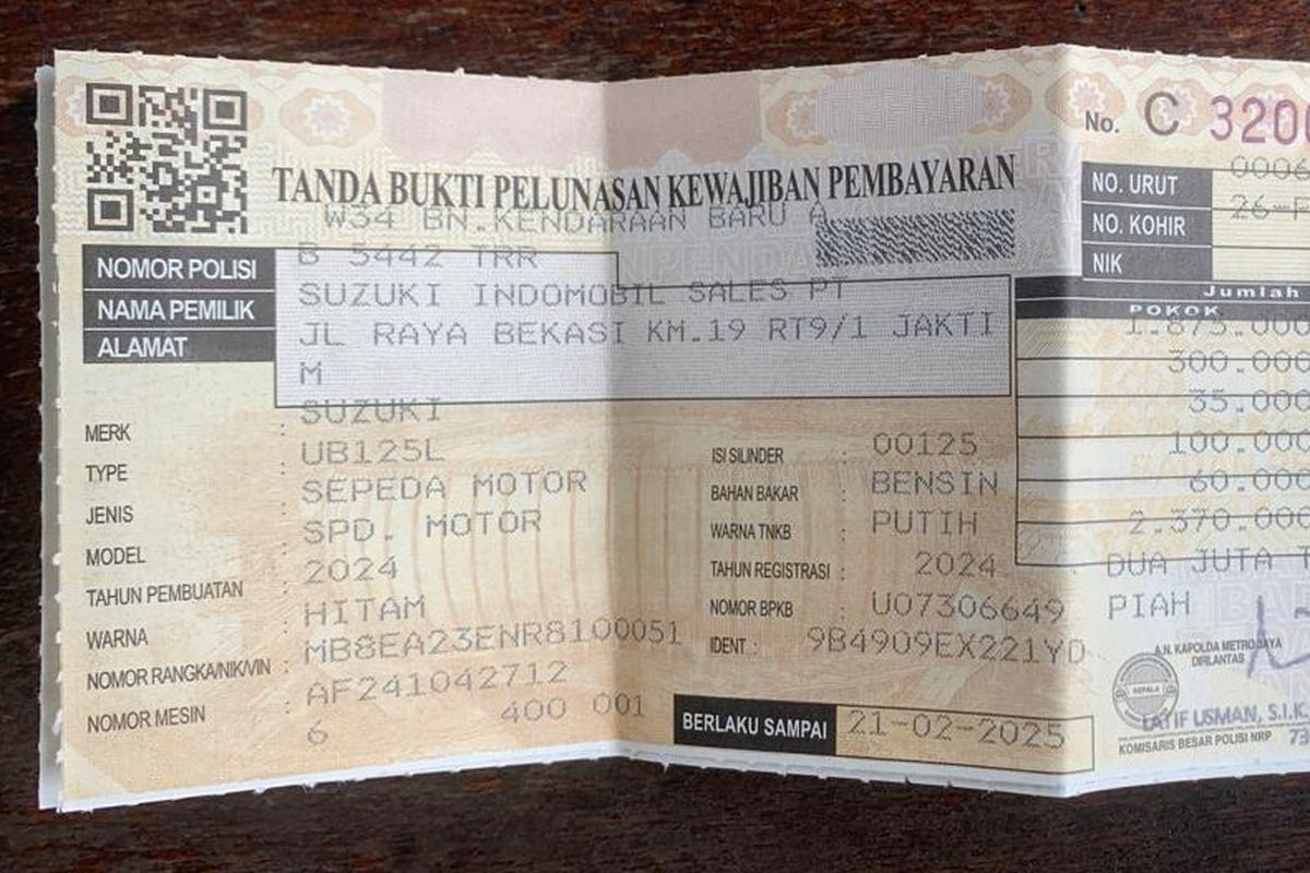 STNK diblokir karena tilang elektronik dan cara mengatasinya.