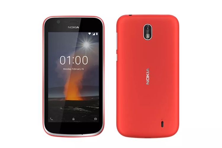 Ponsel Android Go Nokia 1.