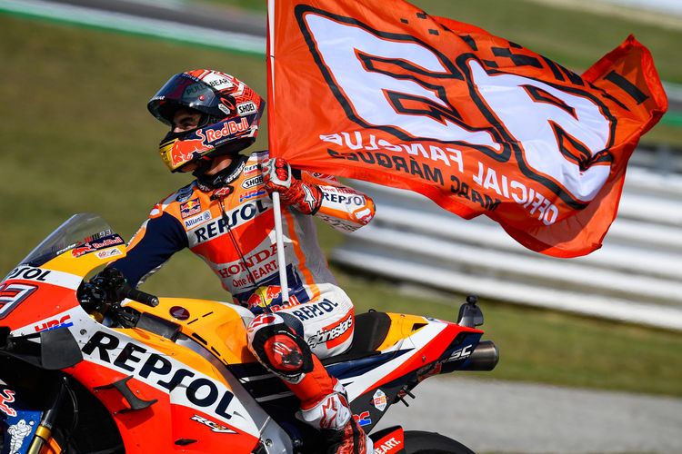 Marquez ingin raih gelar juara dunia MotoGP 2019 di Thailand.