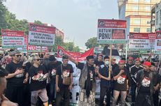 Massa Demo di Kantor PBNU, Tuntut Ketua dan Sekjen Mundur