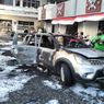 Mobil Nissan Terbakar Saat Parkir di Pusat Perbelanjaan Bali, Kerugian Rp 80 Juta