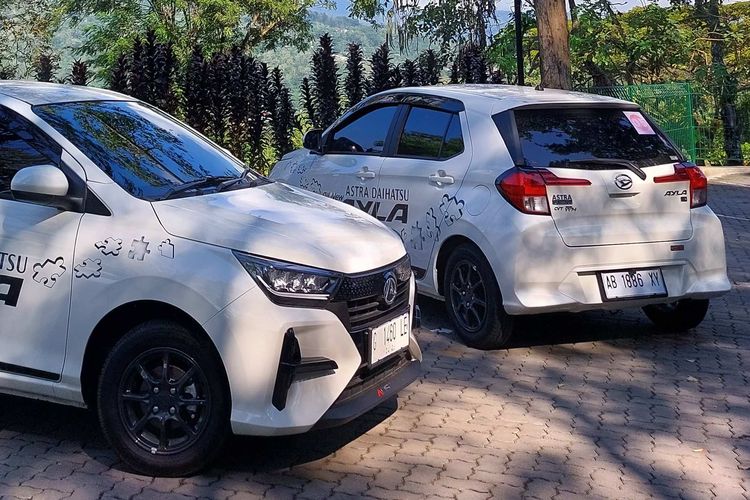 Test drive Daihatsu Ayla di Yogyakarta