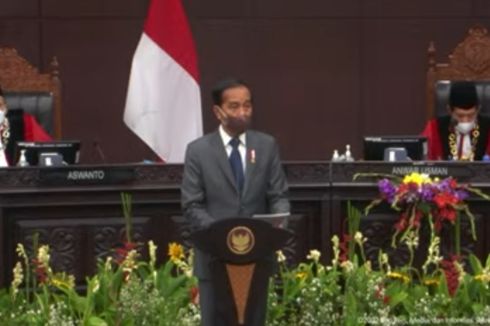 Jokowi: Kehidupan Bernegara Tertata Baik jika Berdasarkan Konstitusi