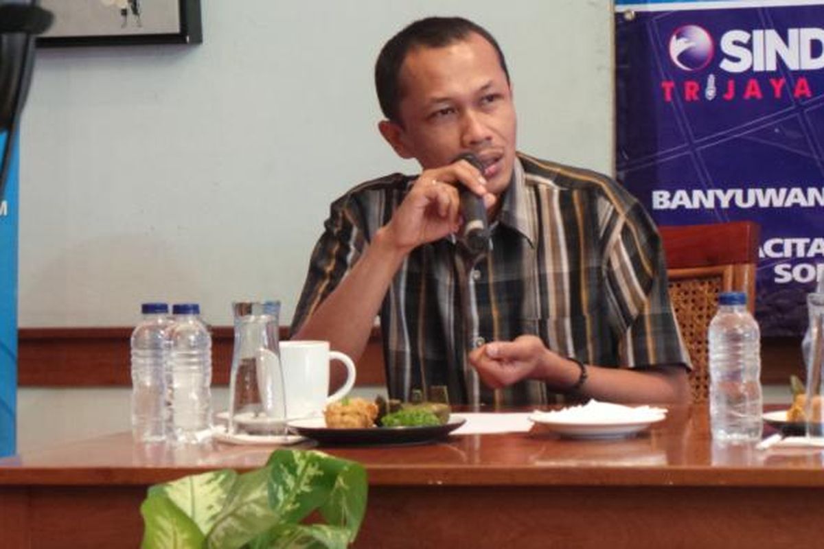 Koordinator Divisi Monitoring dan Analisis Anggaran Indonesia Corruption Watch Firdaus Ilyas