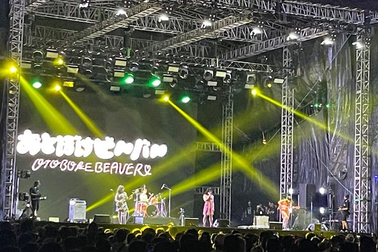  Otoboke Beaver Tampil Urakan di Joyland Fest 2023, Accorinrin: Sangat Senang ke Sini 