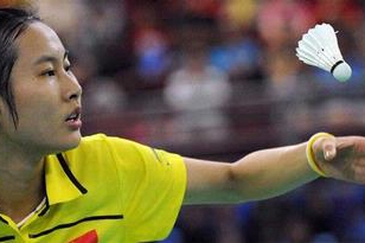 Pemain nomor satu dunia, Wang Yihan, tersingkir di babak kedua Jepang Terbuka Super Series 2010, Kamis (23/9/10).