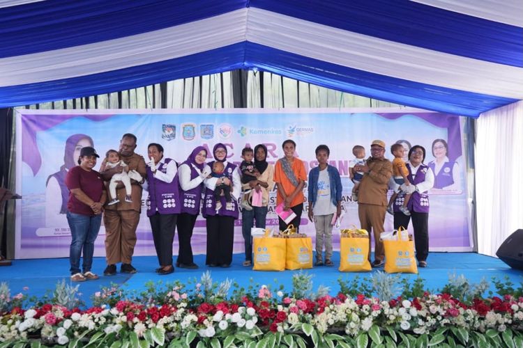 Perkuat Peran Posyandu pada 6 Bidang SPM, TP Posyandu Pusat Beri Asistensi di Sorong