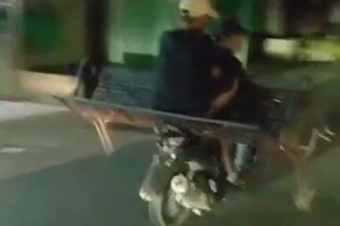 Belasan Kursi Taman di Lapangan Merdeka Pematang Siantar Dicuri, Videonya Viral