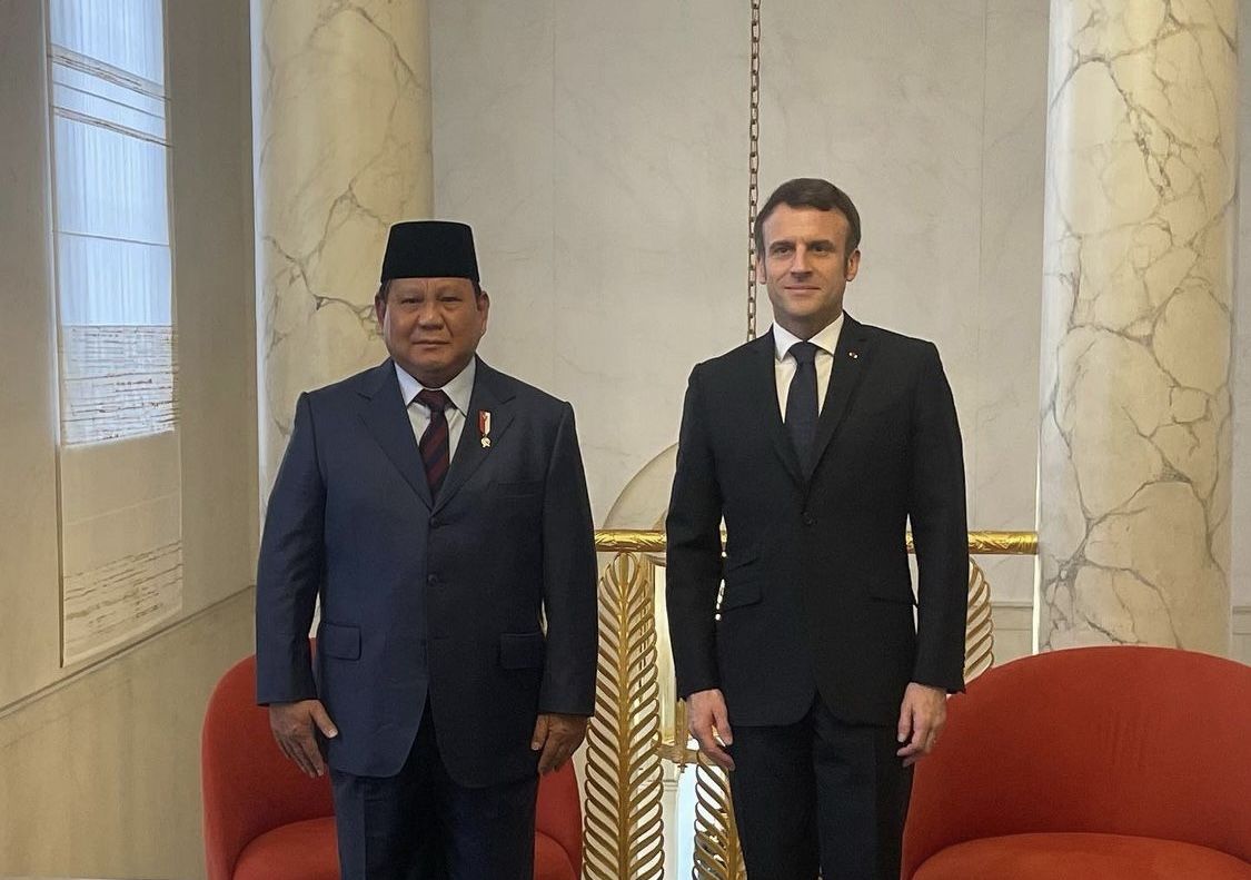 Prabowo Bertemu Presiden Prancis Emmanuel Macron, Ada Apa?