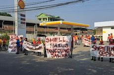 Karyawan Shell Medan Demo pada Hari Buruh, Tuntut Pesangon
