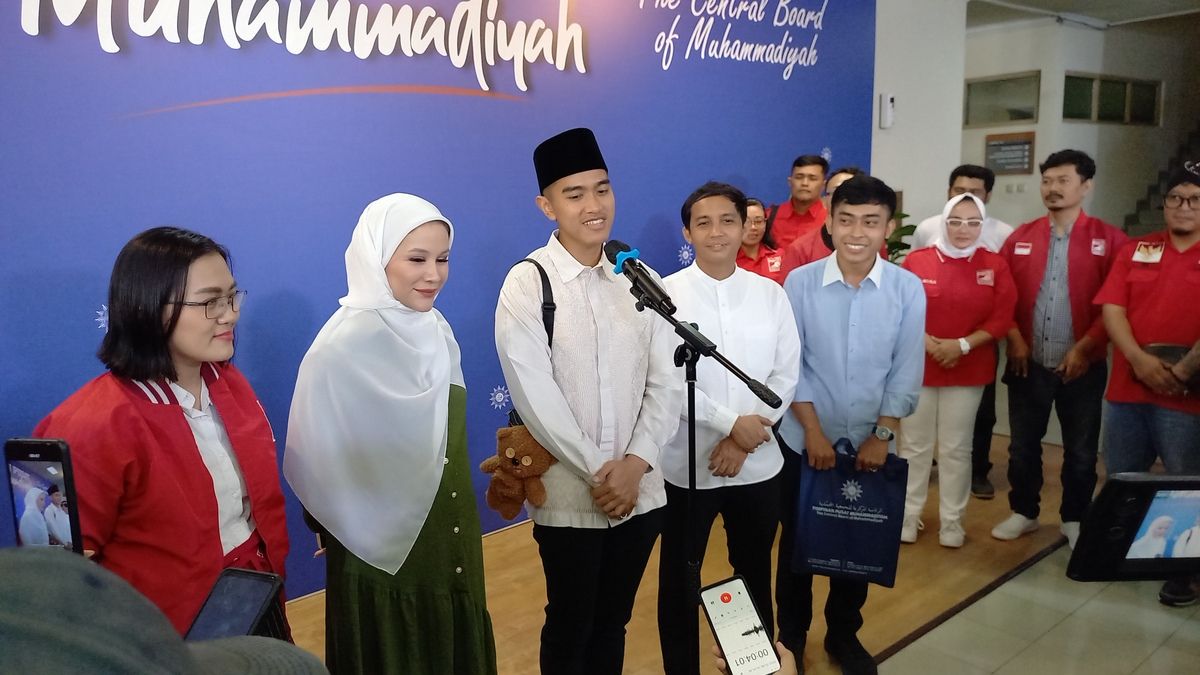 Bertemu Ketum PP Muhammadiyah Haedar Nashir, Kaesang: Enggak Berani Bahas Capres
