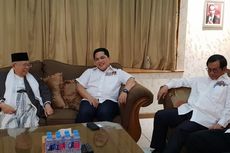 Erick Thohir Pakai Kemeja Tim Kampanye Jokowi-Ma'ruf