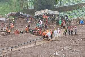 Total 55 Jenazah Dievakuasi, Tim SAR Perkirakan Masih Ada 25 Korban Tertimbun Longsor Cisarua