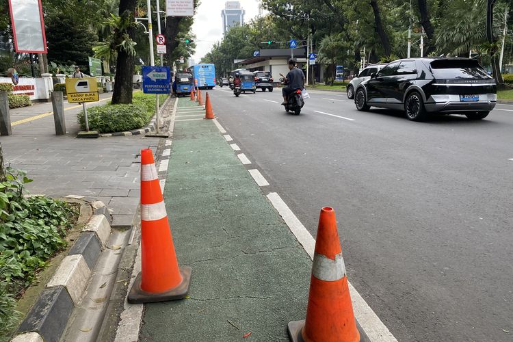 Pramono Buka Opsi Hapus Jalur Sepeda di Jalan Protokol Jakarta