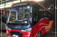 PO Agra Mas Luncurkan 2 Unit Medium Bus Pariwisata