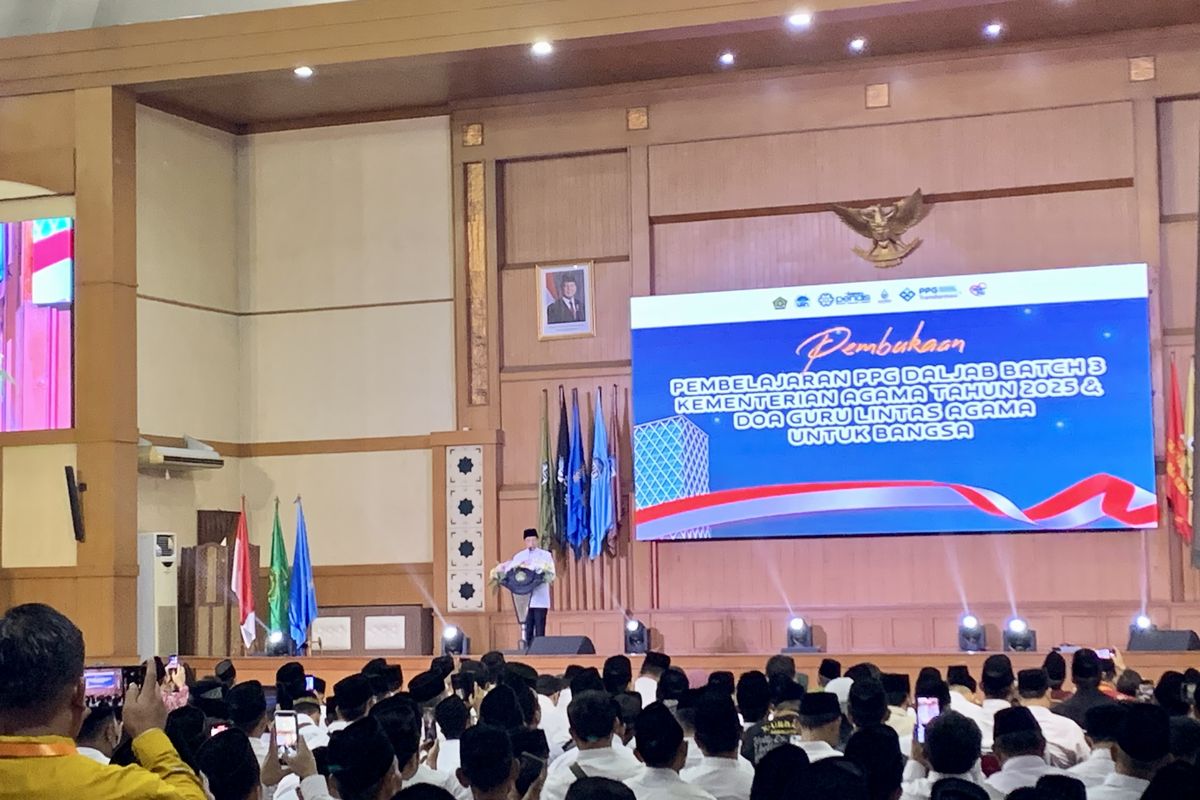 Menag: Guru Itu "Nabi" Kecil, Harus Jauhi Dosa