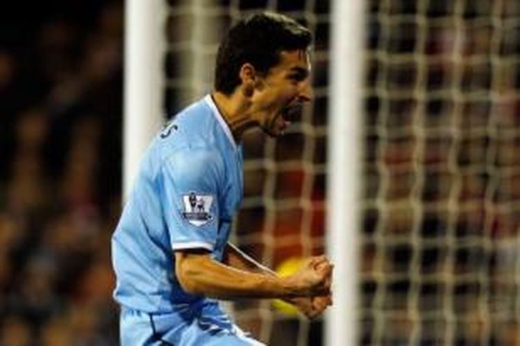 Gelandang Manchester City, Jesus Navas,