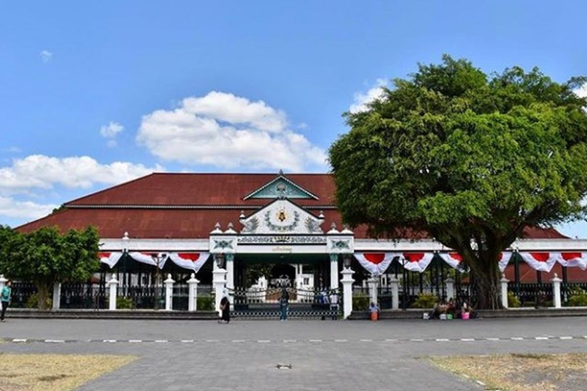 Ilustrasi bangunan Keraton Yogyakarta. Mengenal Sultan Ground atau tanah milik Kasultanan Ngayogyakarta Hadiningrat.