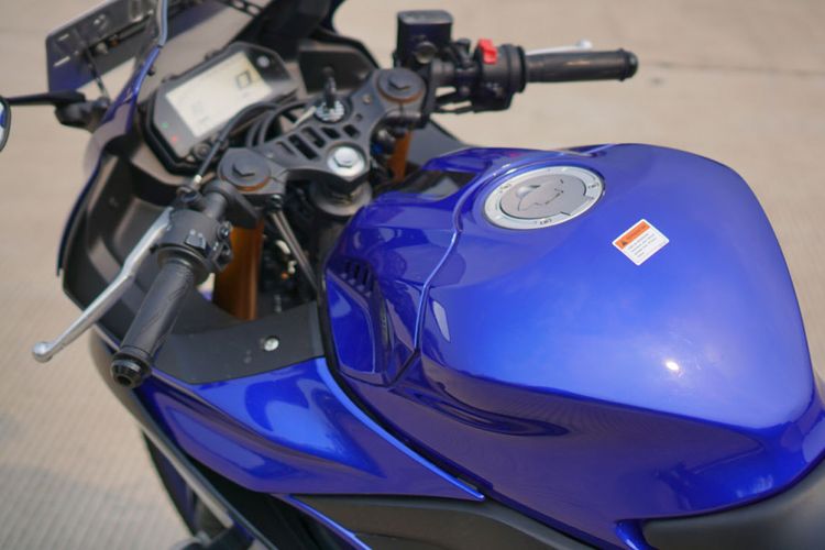 Yamaha YZF-R25 di tes Kompas.com