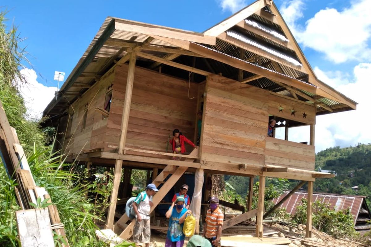 Pembangunan Program Bantuan Stimulan Perumahan Swadaya (BSPS) di Provinsi Papua Barat.