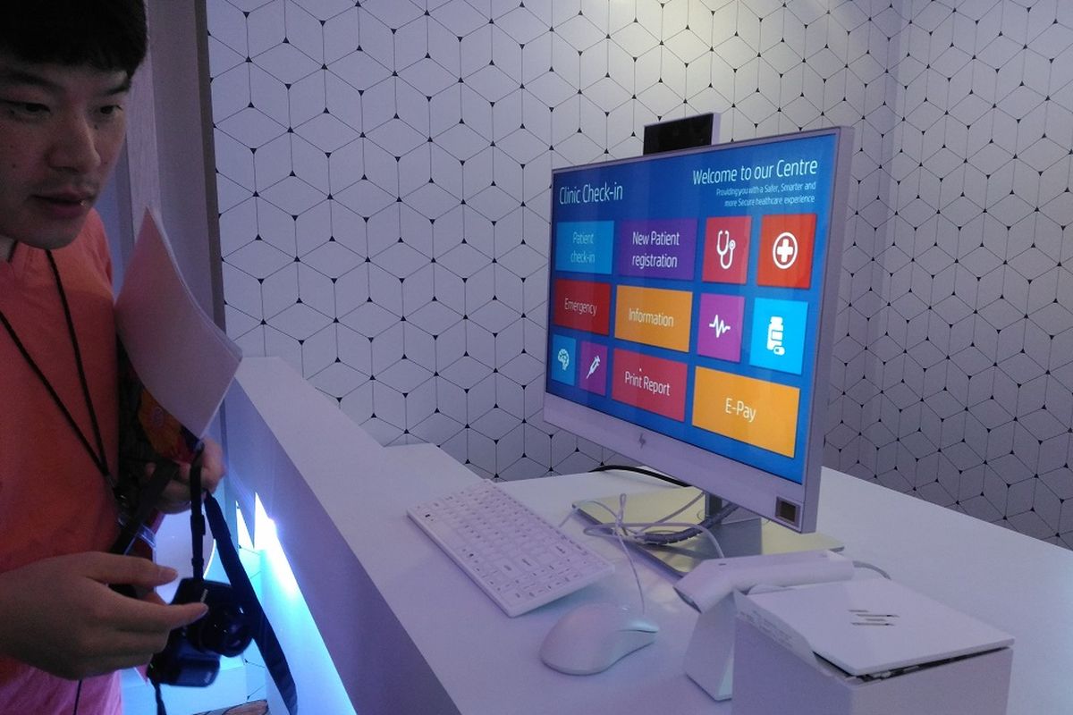 HP Inc. mengumumkan ketersediaan sejumlah produk terbaru seperti personal computer, workstation, dan printer saat HP Imagine 2018 di Singapura, Rabu (18/7/2018)