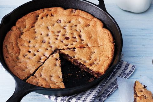  Resep Chocolate Chip Cookie Teflon, Praktis Tanpa Membentuk Bulatan