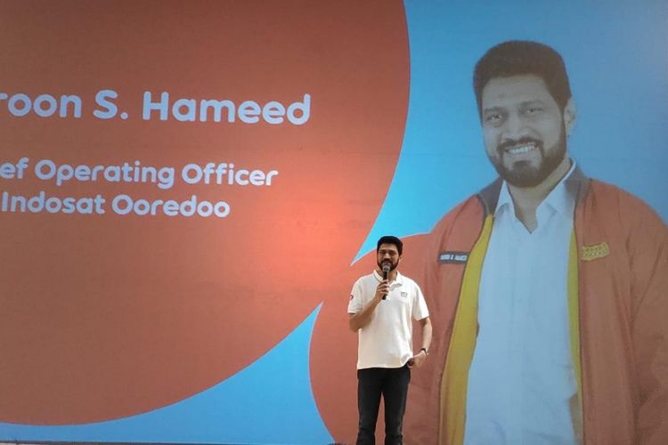 Haroon S Hameed, Director & Chief Operating Officer Indosat Ooredoo.
