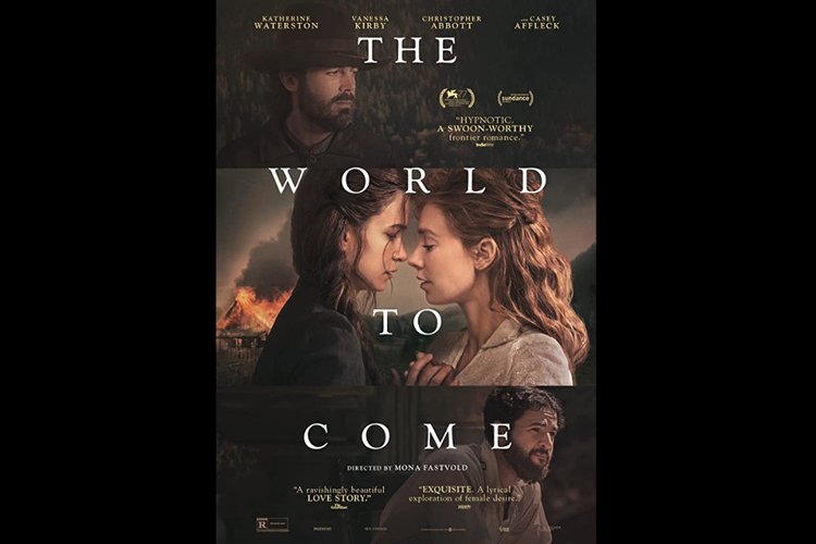 Katherine Waterston dan Vanessa Kirby dalam film drama The World to Come (2020).