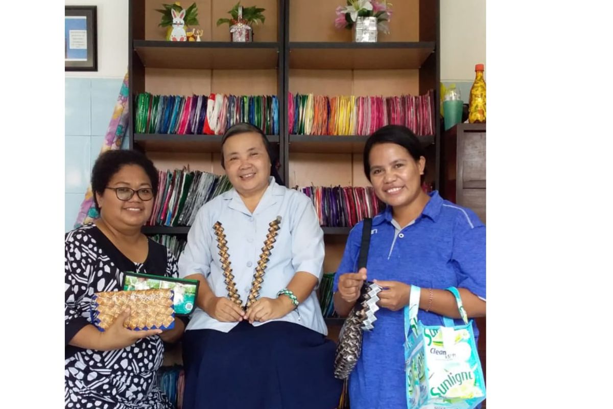 Suster Puteri Kasih, Brand Eco Craft pada Jum'at (20/10/2023)