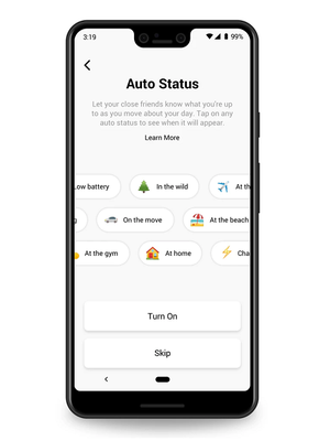 Auto Status dari aplikasi Threads Instagram yang akan membagian aktivitas dan lokasi secara otomatis.